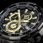 Casio Edifice EFR-539BK-1AV Chronograph Stainless Steel Quartz Color Black