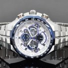 Casio Edifice EF-554D-7AV Chronograph Stainless Steel Quartz Color Black