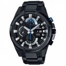 Men Watch Casio Edifice EFR-540BK-1AV Chronograph Stainless Steel Polished sTRAP