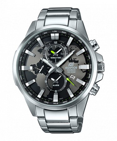 Casio Edifice EFR-303D-1A Chronograph Stainless Steel Quartz Color 48mm