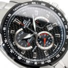 Casio Edifice EF-521D-1A Chronograph Stainless Steel Quartz Color Black 45mm