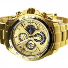 Casio Edifice EF-560FG-5A Chronograph Stainless Steel Quartz Color Gold
