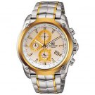 Casio Edifice EF-524SG-7AV Chronograph Stainless Steel Size 43mm Color White
