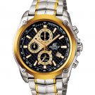 Casio Edifice EF-524SG-1AV Chronograph Stainless Steel Size 43mm Color Black