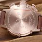 Men Watch U-Boat Italo Fontana Chronograph Stainless Steel Leather Strap