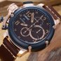Men Watch U-BOAT  U46 Italo Fontana Chronograph Stainless Steel Case Black Bezel