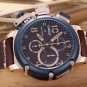 Men Watch U-BOAT  U46 Italo Fontana Chronograph Stainless Steel Case Black Bezel
