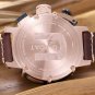 Men Watch U-BOAT  U46 Italo Fontana Chronograph Stainless Steel Case Black Bezel