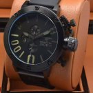 Men Watch U1001 Chronograph 50mm Stainless Steel Case Bezel Color Black