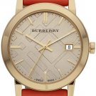 Women Watch Burberry BU9016 Large Check Leather Fabric Strap Size 38mm