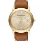 Women Watch Burberry The City BU9133 Leather Fabric Strap Size 34mm