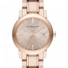 Women Watch Burberry BU9135 Stainless Steel Dial Size 34mm Color Rose Gold