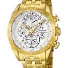 Festina  F16656/1 Men Watch Cheonograph Stainless Steel Dial Color White