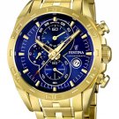 Festina  F16656/3 Men Watch Cheonograph Stainless Steel Dial Color Blue