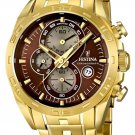 Festina  F16656/4 Men Watch Cheonograph Stainless Steel Dial Color Maroon