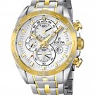 Festina  F16655/1 Men Watch Cheonograph Stainless Steel Dial Color White