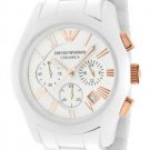 Emporio Armani Men Watch Ceramica AR1416 Chronnograph Dial Size 42mm