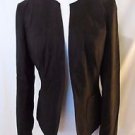 Talbots Microfiber Women's Jacket Size 4 Dark Brown Fully Lined Light Weight