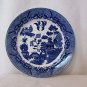 Blue Willow Dinner Plate 9 1/4" Made in Japan Vintage