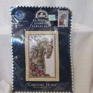 Carousel Horse Postage Stamp Cross Stitch Kit Advanced 8" x 12 1/4" Kit
