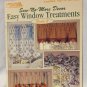 Sew No More Easy Window Treatments Pattern Idea Booklet Leisure Arts Leaflet