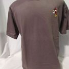 Minnie Mouse T-Shirt Women's Large Short Sleeve Graphic Gray Disney