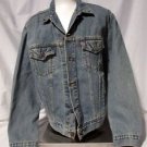 Vintage Denim Classic Levi's Jean Jacket Men's Large Distressed  #70507-0389
