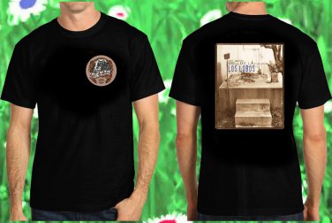 LOS LOBOS TOUR DATES 2017 BLACK SHIRT 6