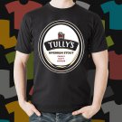 New Tullys Beer Promo Brewery Black T-Shirt Tee Size S - 3XL