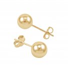 Sell now 14k Yellow Gold Ball Stud Earrings pushback