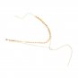 New Fashion Women Simple Multilayer Sequins Clavicle Chain necklace Individuality Crystal Tassel