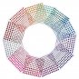 3 Size 12 Sheets Multicolor Self-Adhesive Rhinestone Sticker Sheet
