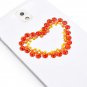 3 Size 12 Sheets Multicolor Self-Adhesive Rhinestone Sticker Sheet