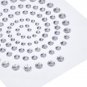 200 Pieces Clear Rhinestone Stickers Self-Adhesive Gems Sticker