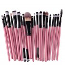Make Up Brush Brushes Set in best value, Blush Eye Shadow Foundation Eyebrow Lip Brush in Pink