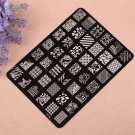 Patterns Full Nail Stamping Plate Images, 3 differents Nail Art plates to choose from - xy18