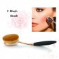 10pcs Oval Toothbrush Shaped Makeup Brush Soft Women Makeup Foundation Brush Kabuki Brush