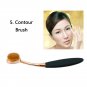 10pcs Oval Toothbrush Shaped Makeup Brush Soft Women Makeup Foundation Brush Kabuki Brush