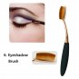 10pcs Oval Toothbrush Shaped Makeup Brush Soft Women Makeup Foundation Brush Kabuki Brush
