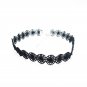 6 Pieces Black Velvet Chokers Charm Sexy Lace Necklace Stretch Tatto Choker for Women Girls
