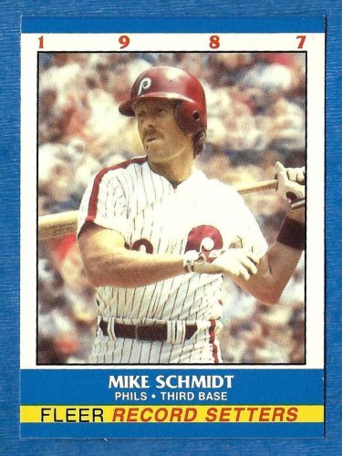 Mike Schmidt 1987 Fleer Record Setters (C00171)