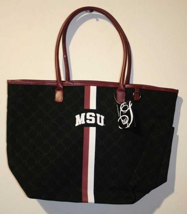 Crochet De Sac Mississippi State Bulldogs – Argenté, Garde Ton Sac Propre