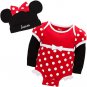Authentic Disney Store baby Minnie mouse costume 6 - 12 months 100% organic