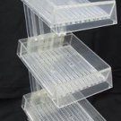 3-Tier Acrylic Stand Clear Display 6x6" Square