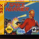 Space Harrier (Sega Genesis 32X) – Reproduction Video Game Cartridge