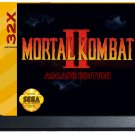 Mortal Kombat II – Arcade Edition v1.5b (Sega 32X) – Reproduction Video Game Cartridge