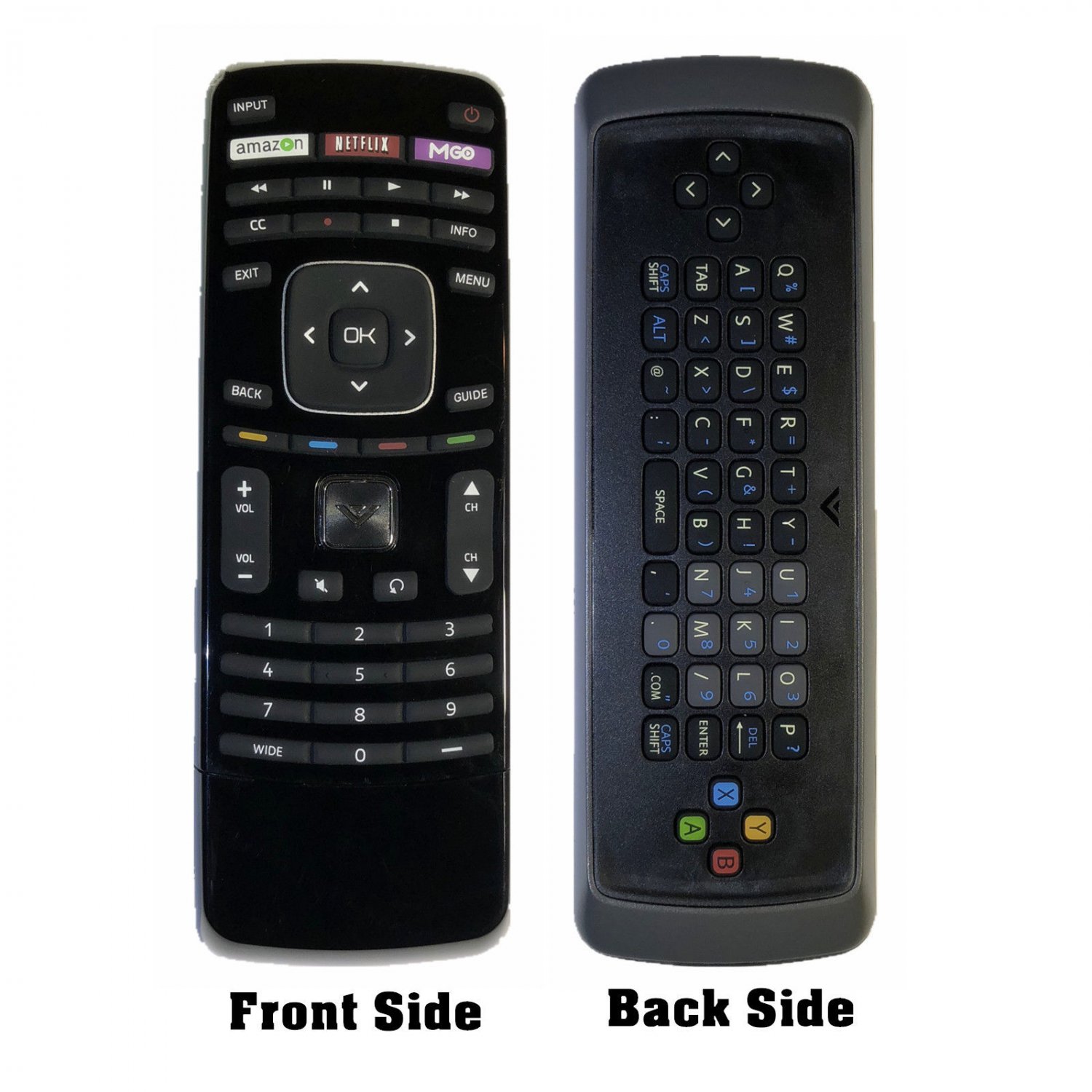 New VIZIO XRT302 (XRT112 Keyboard Version) Replaced Remote for Smart TV with MGO 2018