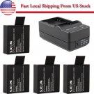 3.7V 900mAh Spare Battery or Dual Charger For SJCAM SJ4000 SJ5000 Sports Camera