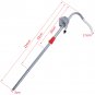 Manual Hand Crank Rotary Pump Oil Fuel Transfer Suctin Drum Barrel 55 Gallon US