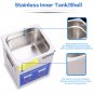 2L/3L/6L/10L Digital Cleaning Machine Ultrasonic Cleaner Bath Tank Timer Heat US